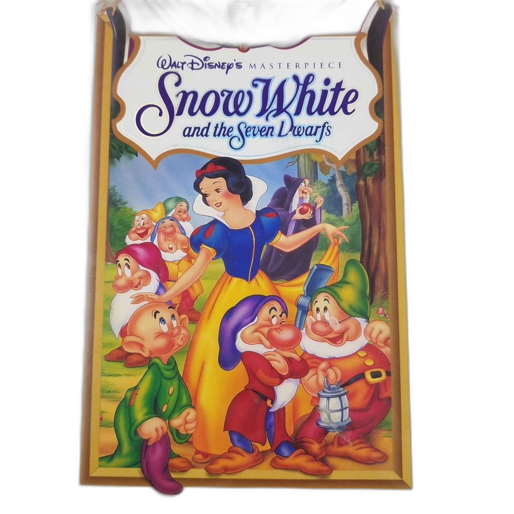 VHS Movie Walt Disney's Masterpiece Snow White and the Seven Dwarfs Vintage 1994